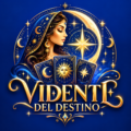 videncia celestial en oro y azul